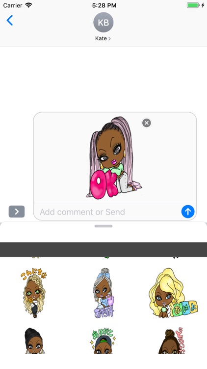 Black Girl Stickers screenshot-3