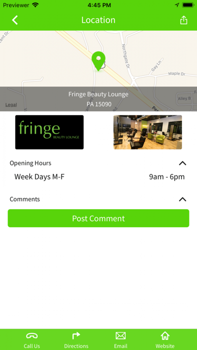 Fringe Beauty Lounge screenshot 3