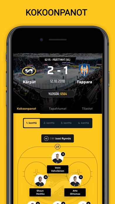 Oulun Kärpät screenshot 3