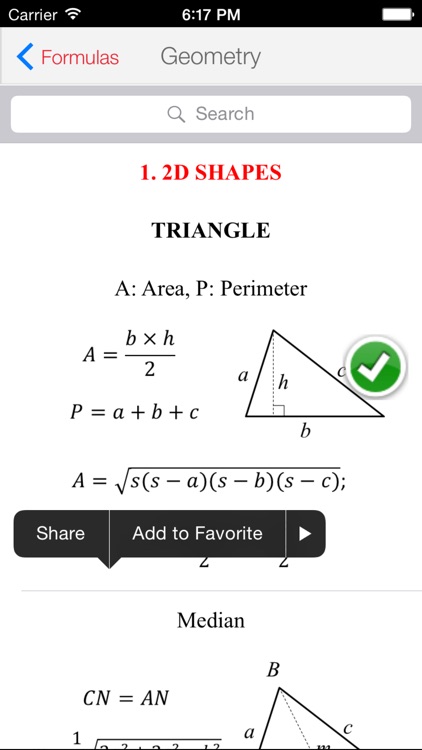 Maths Formulas