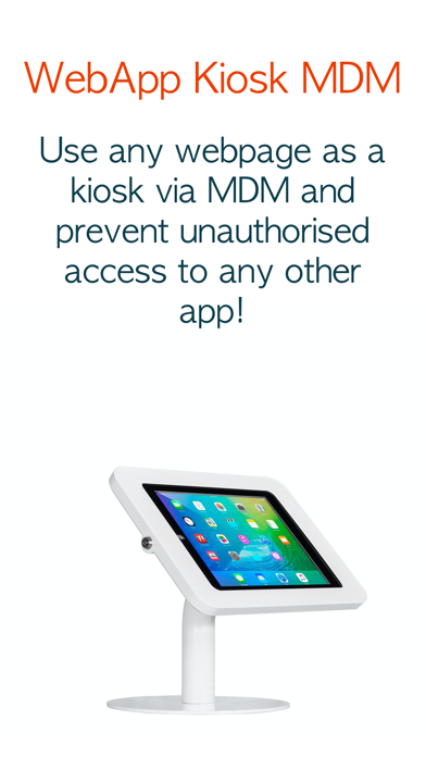 How to cancel & delete WebApp Kiosk MDM from iphone & ipad 1