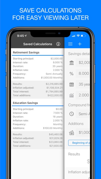 Compound Interest Calc +