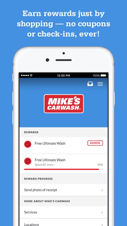 Mike's Carwash Rewards