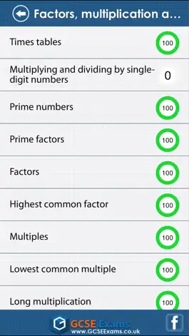 Game screenshot GCSE Maths : Number Lite apk