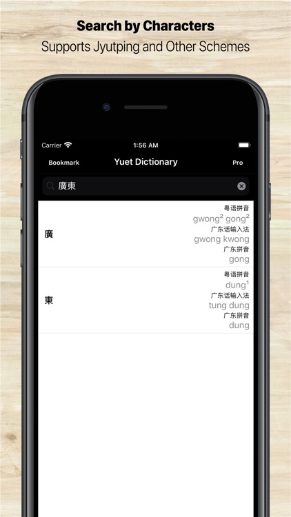 Cantonese/Yuet Dictionary Pro screenshot-0
