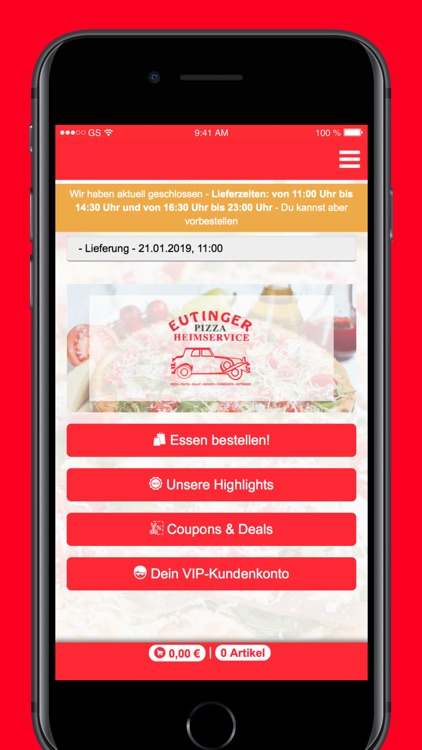 Eutinger Pizzaservice