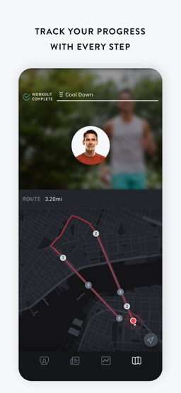 Peloton — at home fitness app screenshot