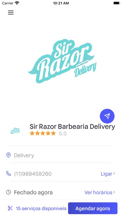 Sir Razor Barbearia Delivery