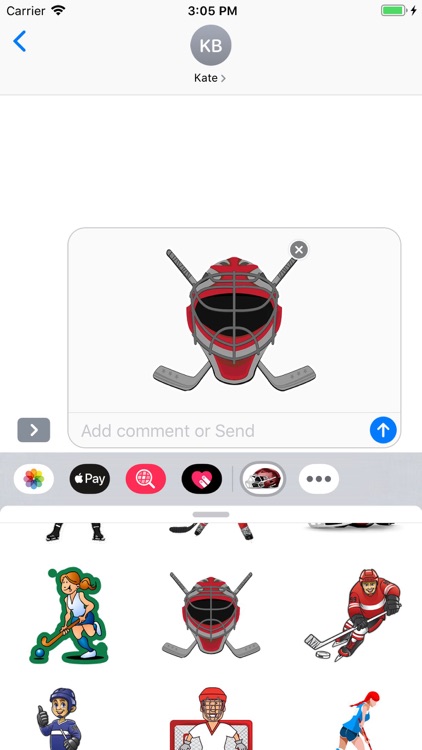 Hockey - Stickers Pack screenshot-4