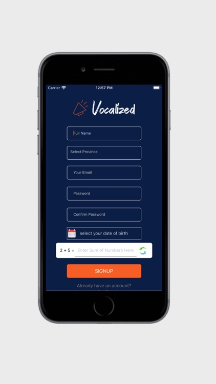 Vocalized App