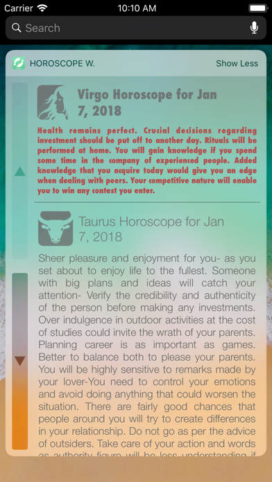 How to cancel & delete Horoscope Widget from iphone & ipad 3