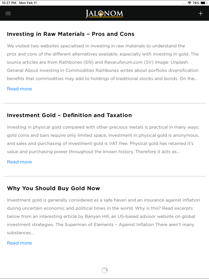 Jalonom Gold and Silver