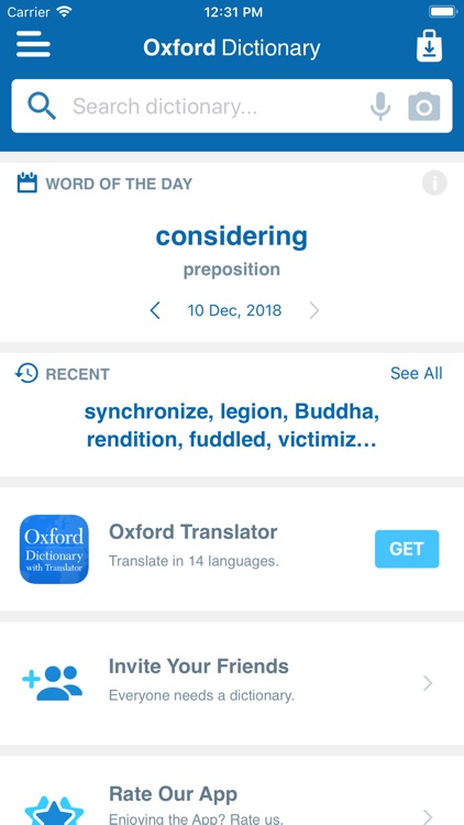 Oxford Student’s Dictionary screenshot-2
