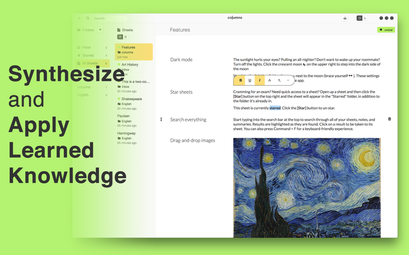 Columns - Cornell Notes thumbnail 1