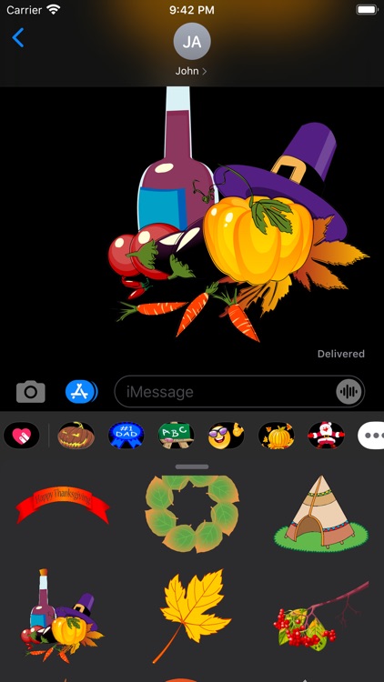 Thanksgiving Stickers & Emojis screenshot-3