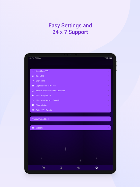 iPad Image of Free VPN by Free VPN .org™