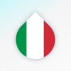 Icon Learn Italian Language -Drops