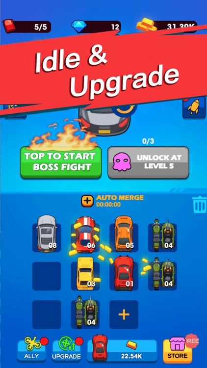 Chaos Racer: Merge & Fight screenshot-3