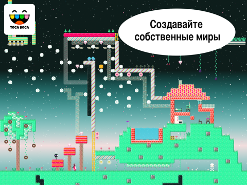 Скриншот из Toca Blocks