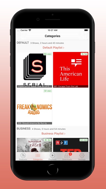 RSSRadio Podcast Player