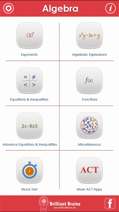 How to cancel & delete ACT Math : Algebra from iphone & ipad 1