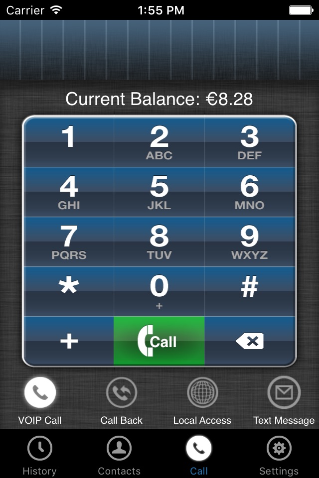 MobileVOIP international calls screenshot 2