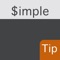 Simple Tip -Tip Calculator is a free tip calculator with no ads