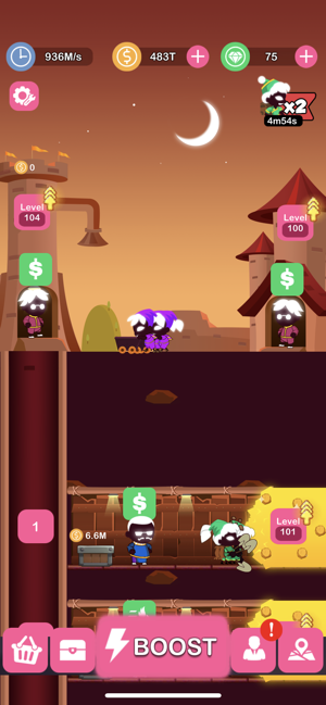 Idle Stickman: Miner Clicker(圖5)-速報App