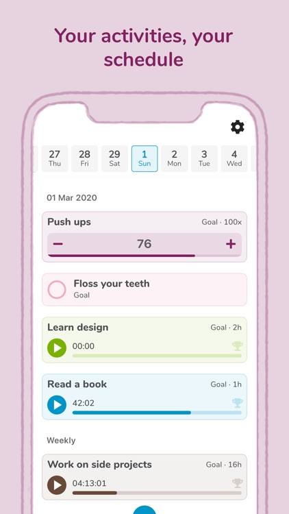 Timecap: Time & Habit tracker screenshot-4