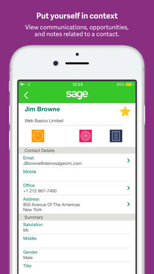 Sage CRM for iPhone(圖2)-速報App