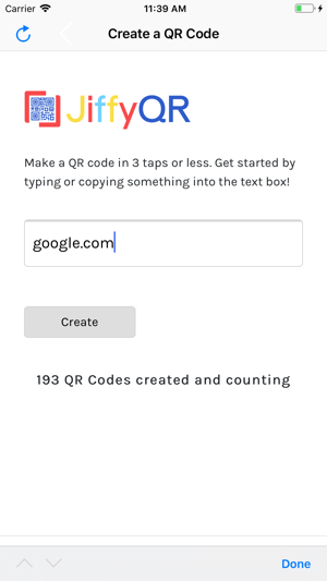 JiffyQR - Fast QR Code Maker(圖1)-速報App