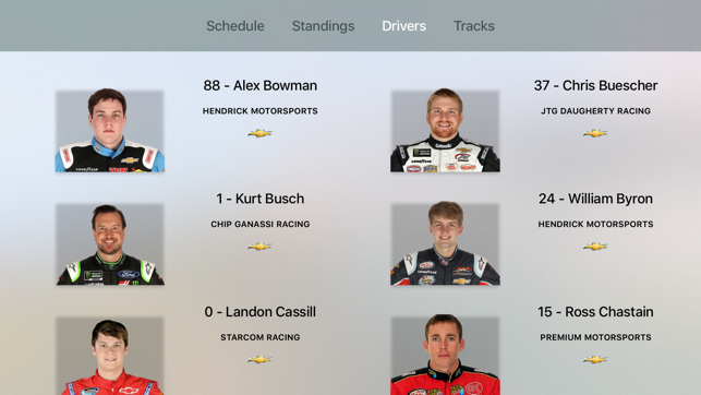 Racing Schedule - for NASCAR(圖4)-速報App