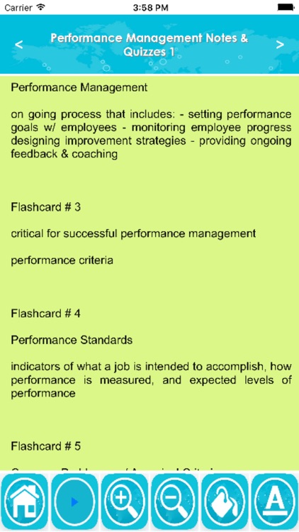 Performance Management Q&A App