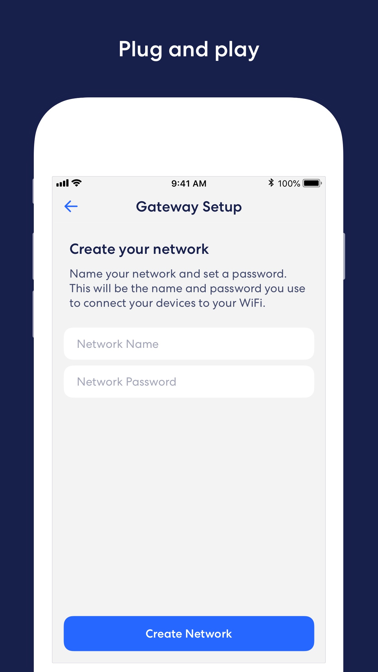 Screenshot do app eero home WiFi system