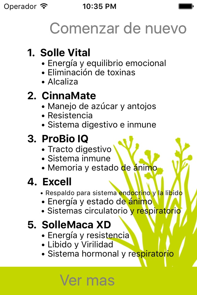 Solle Naturals Product Selecto screenshot 4