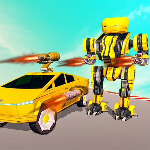 CyberTruck Robot War Games 3D