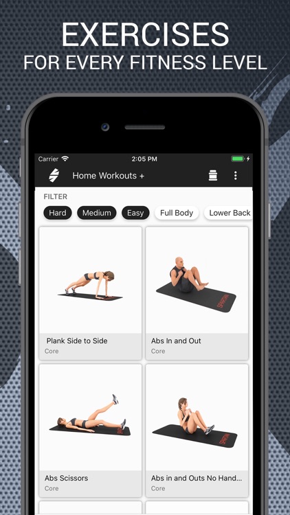 Home Workouts and Exercises screenshot-0