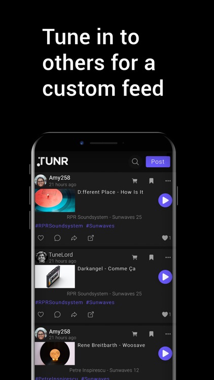 Tunr - Social Music Hub screenshot-3