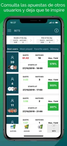 Captura 4 BetMines Pronosticos de Fútbol iphone