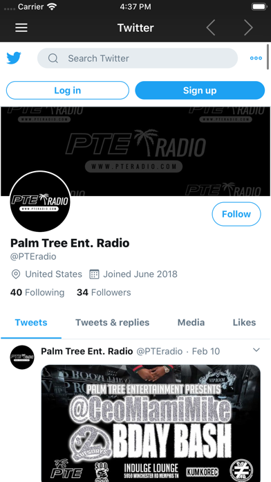 Palm Tree Ent. Radio screenshot 4