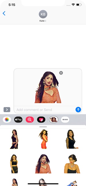 Bollywood Stickers Pack(圖7)-速報App