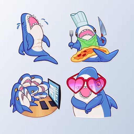 Shark Emojis icon