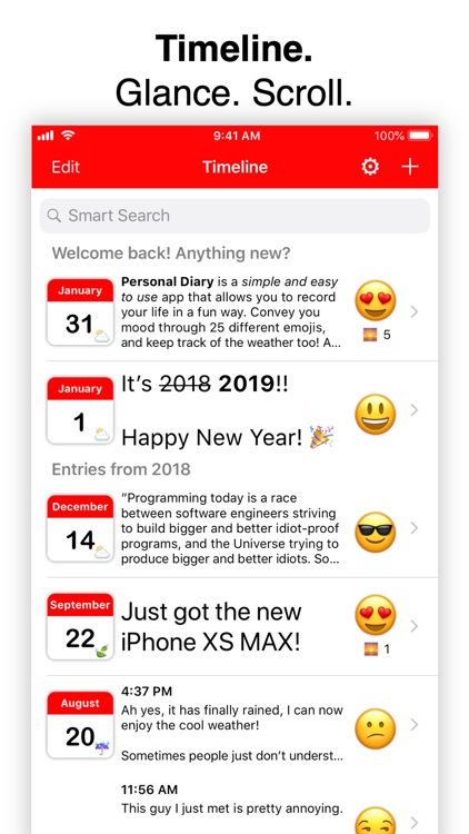 Personal Diary (Journal) App screenshot-5