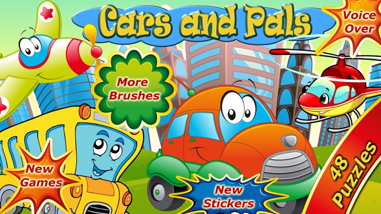 Cars Puzzle Games for Kids screenshot-7