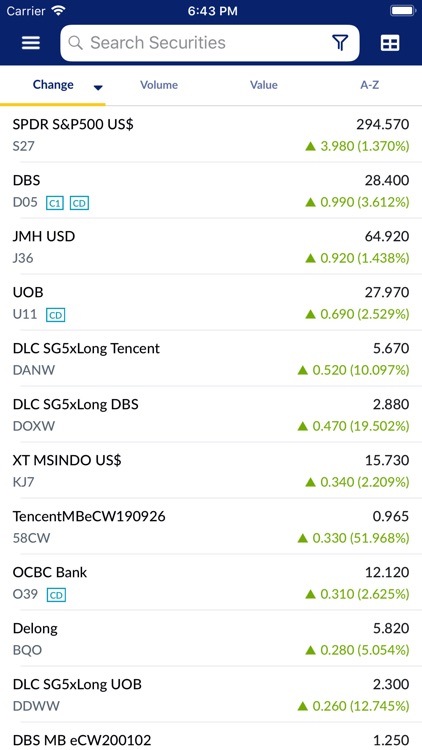 SGX Mobile screenshot-3