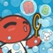 In Giggle Bubble, your child will play with our characters Rojo and Yella as they blow big bubbles with prizes inside