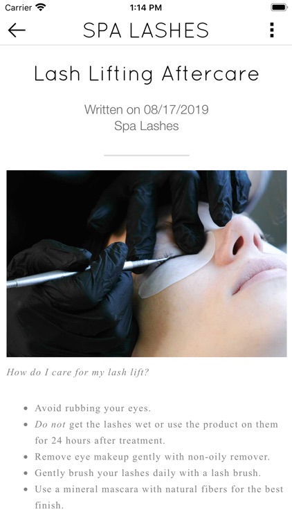 Spa Lashes - Beauty Salons