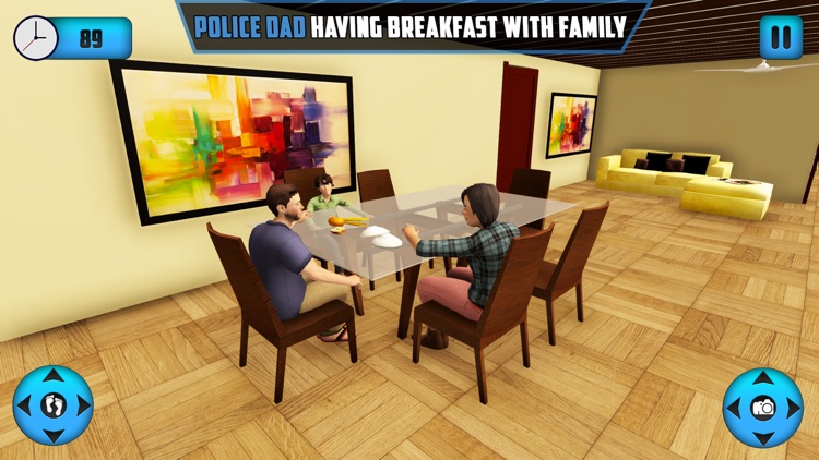 Virtual American Police Family