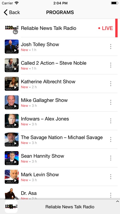 Reliable News Talk Radio screenshot-3
