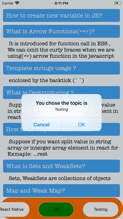 ReactNativeInterviewQuestions screenshot-3